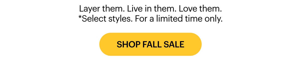 Shop Fall Sale