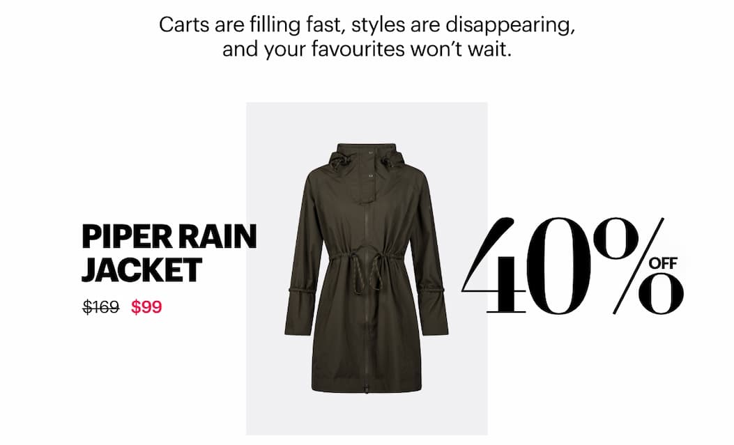 Piper Oversized Rain Jacket