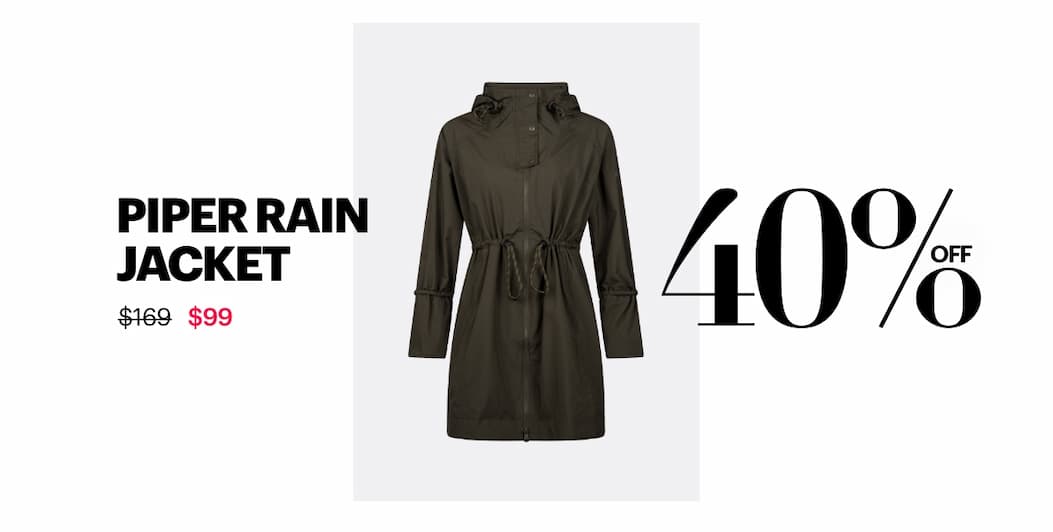 Piper Oversized Rain Jacket