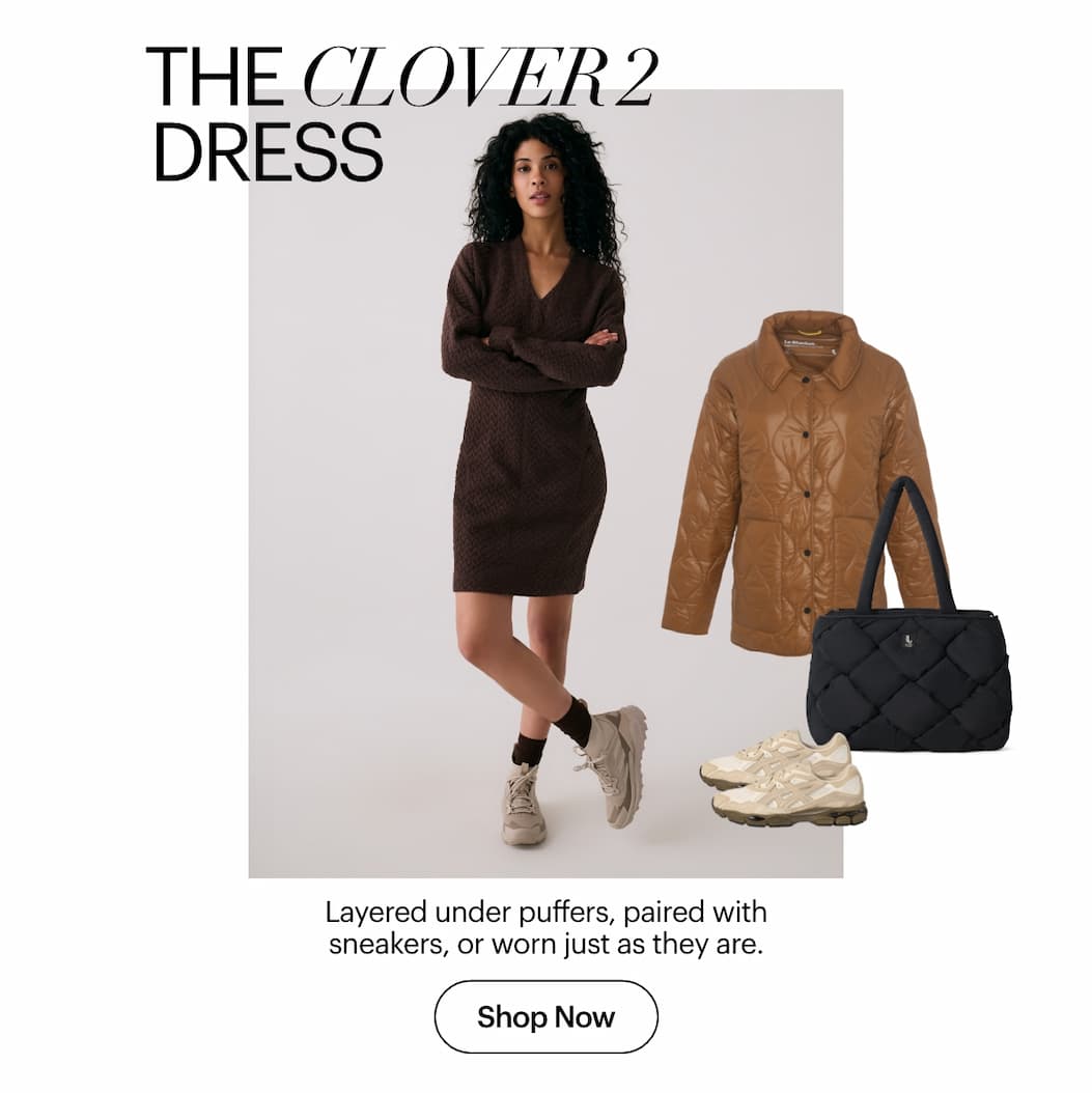 Clover 2 V-Neck Dress