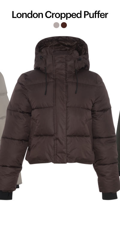 London Cropped Puffer