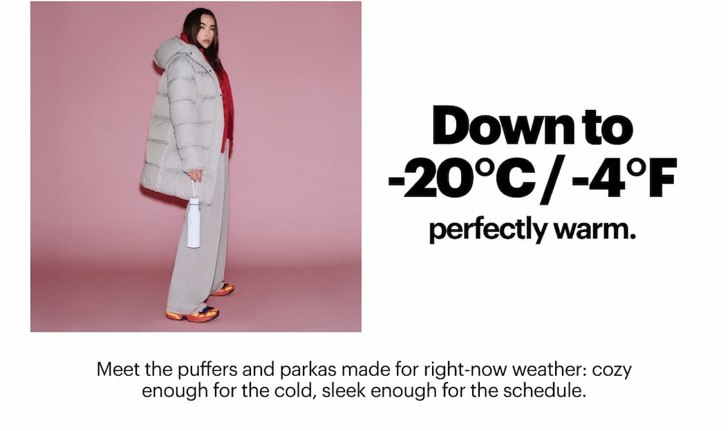 Modern Puffer Synth Down Jacket