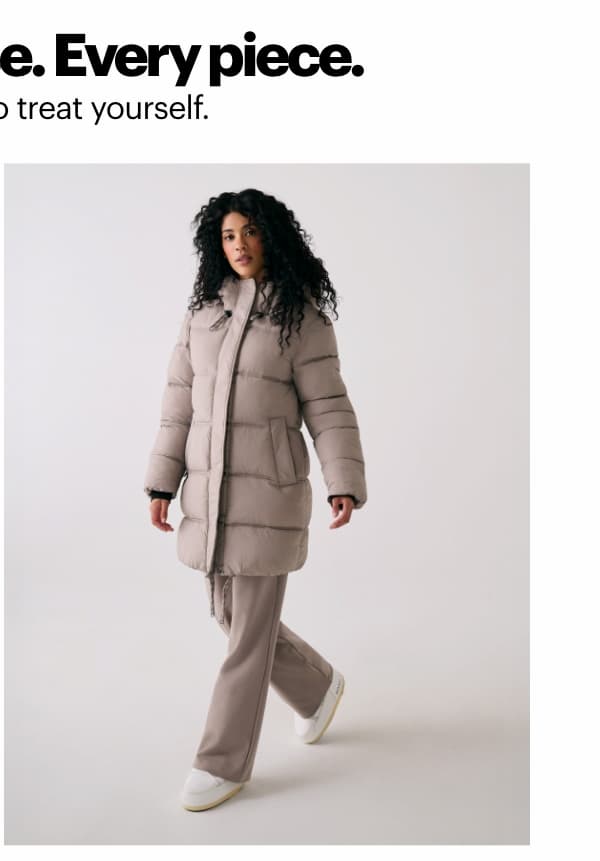 Modern Puffer Synth Down Jacket