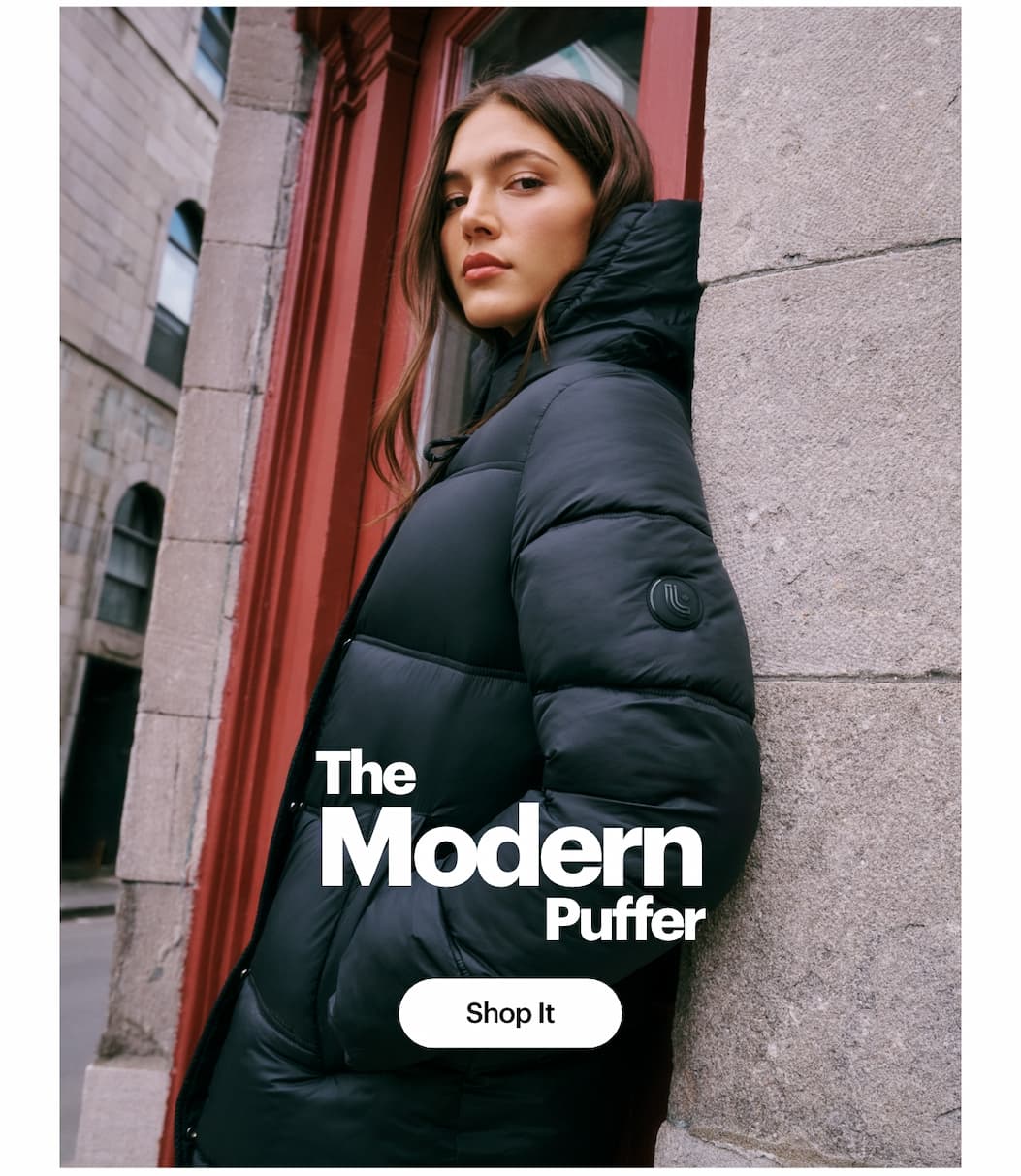 Modern Puffer Synth Down Jacket