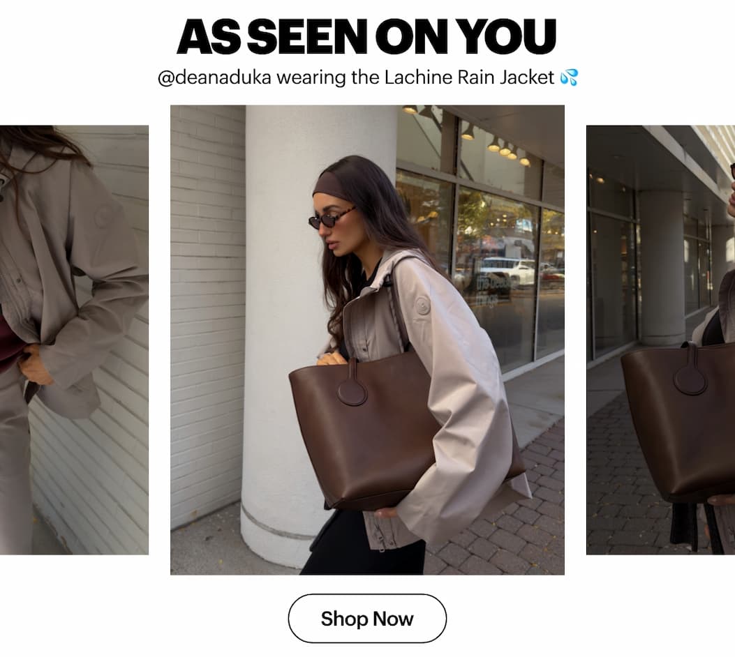 Lachine Oversized Rain Jacket