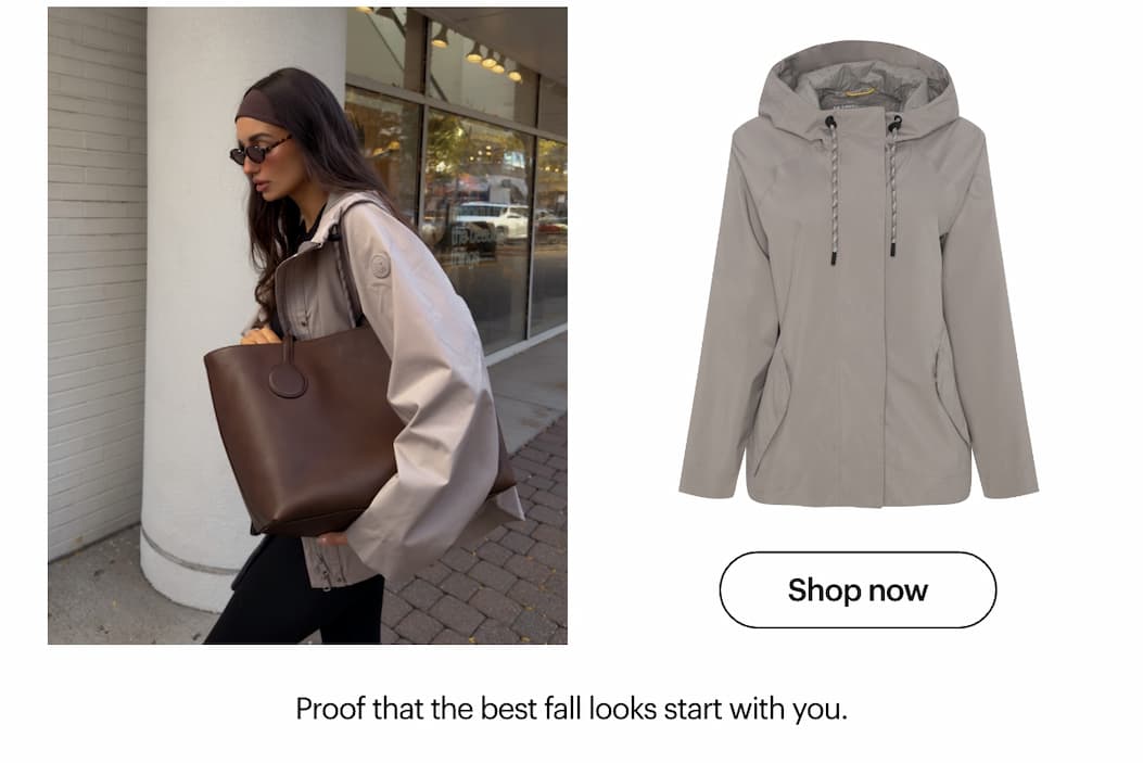 Lachine Oversized Rain Jacket