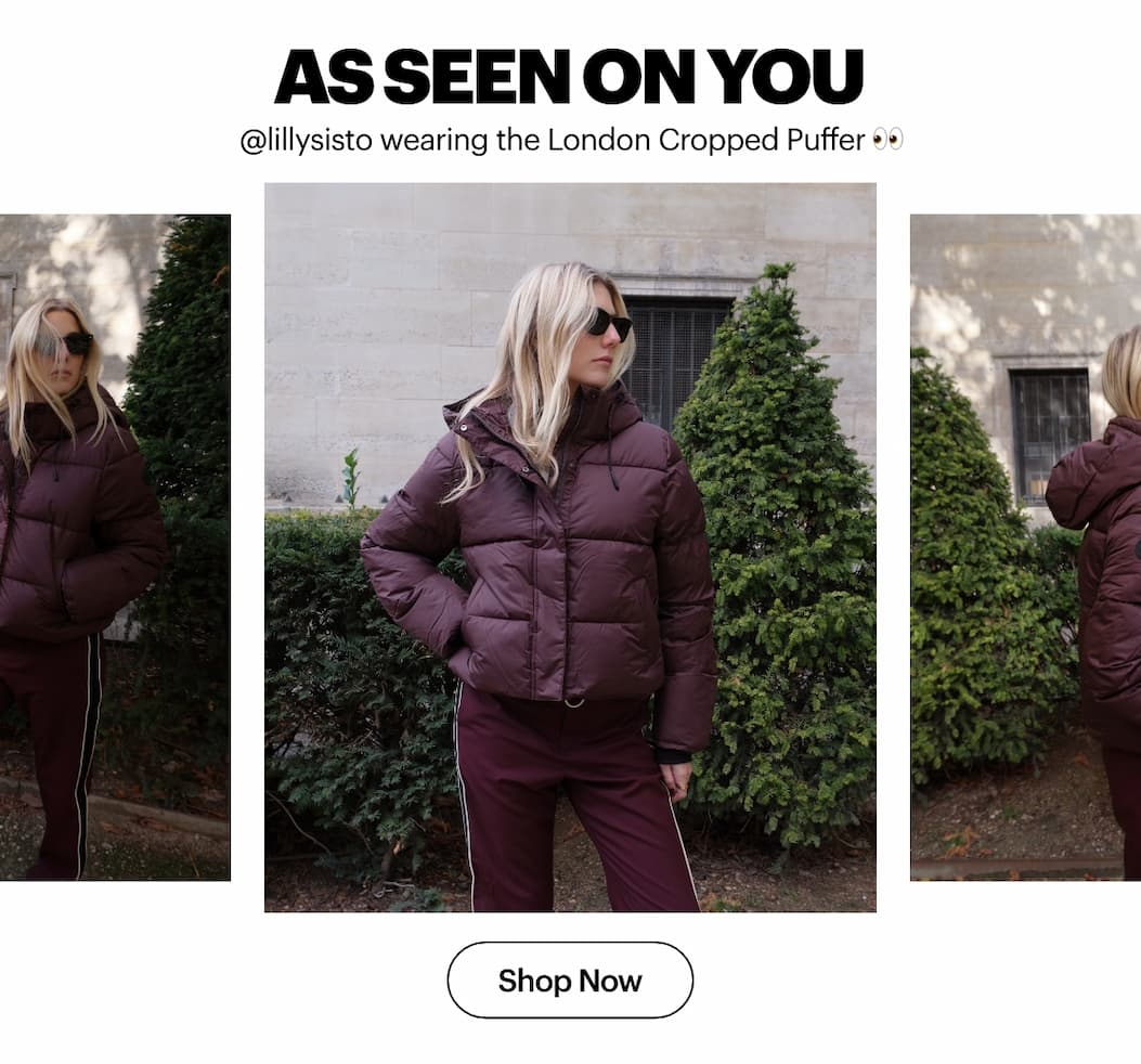 London Cropped Puffer
