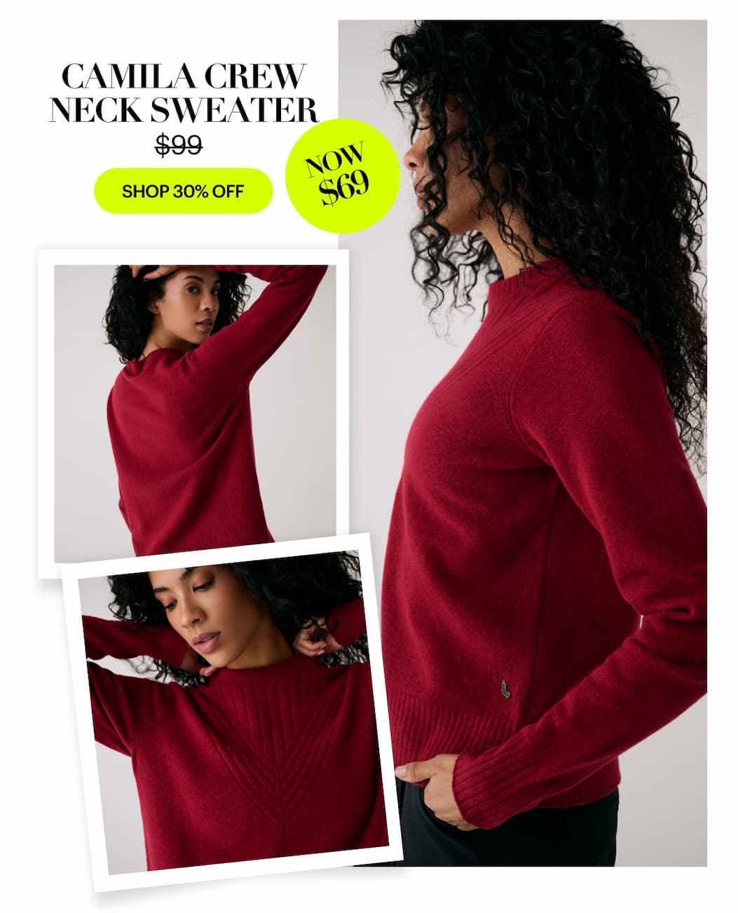 Camila Crew Neck Sweater