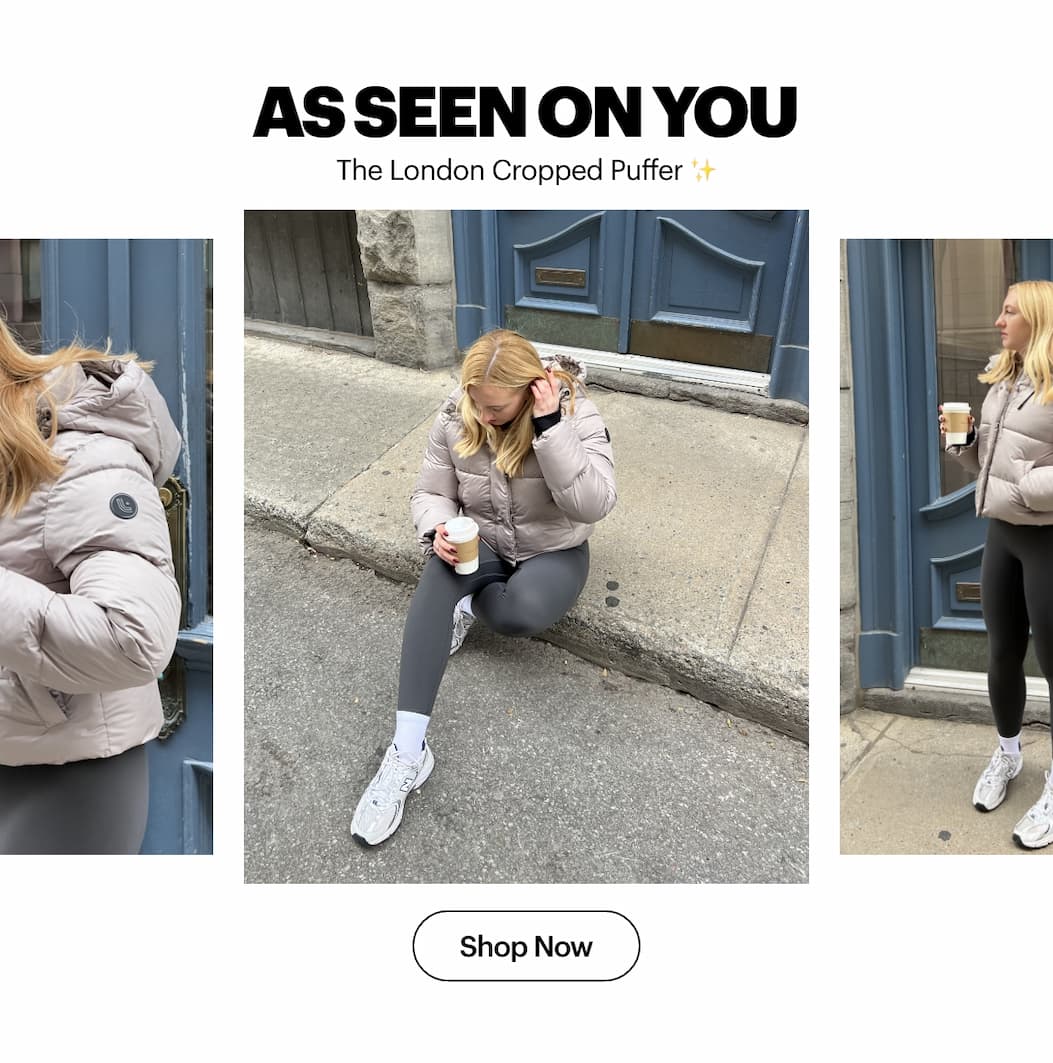 London Cropped Puffer