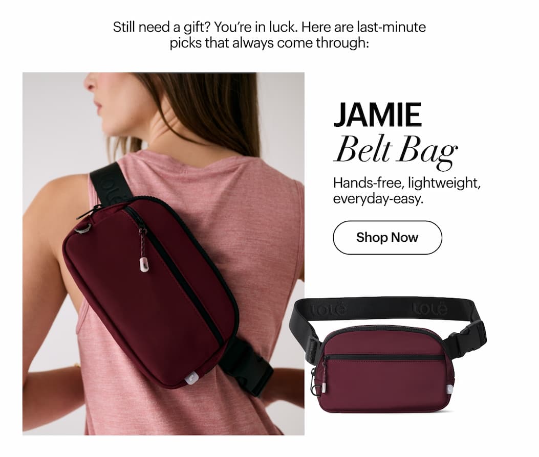 Jamie Neoprene Belt Bag