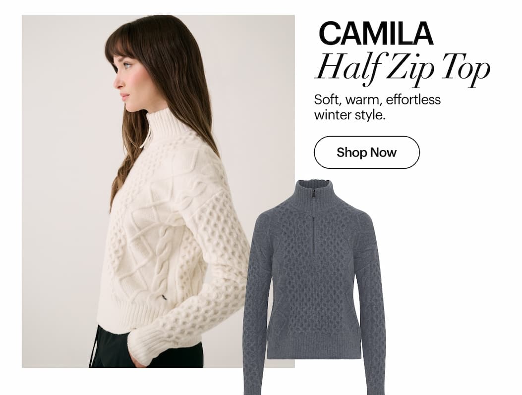 Camila 1/2 Zip Sweater