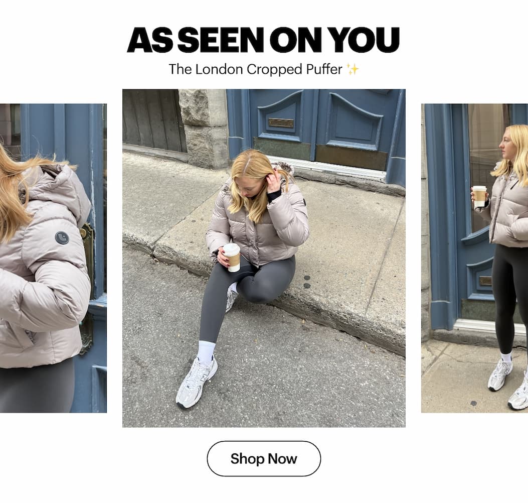 London Cropped Puffer