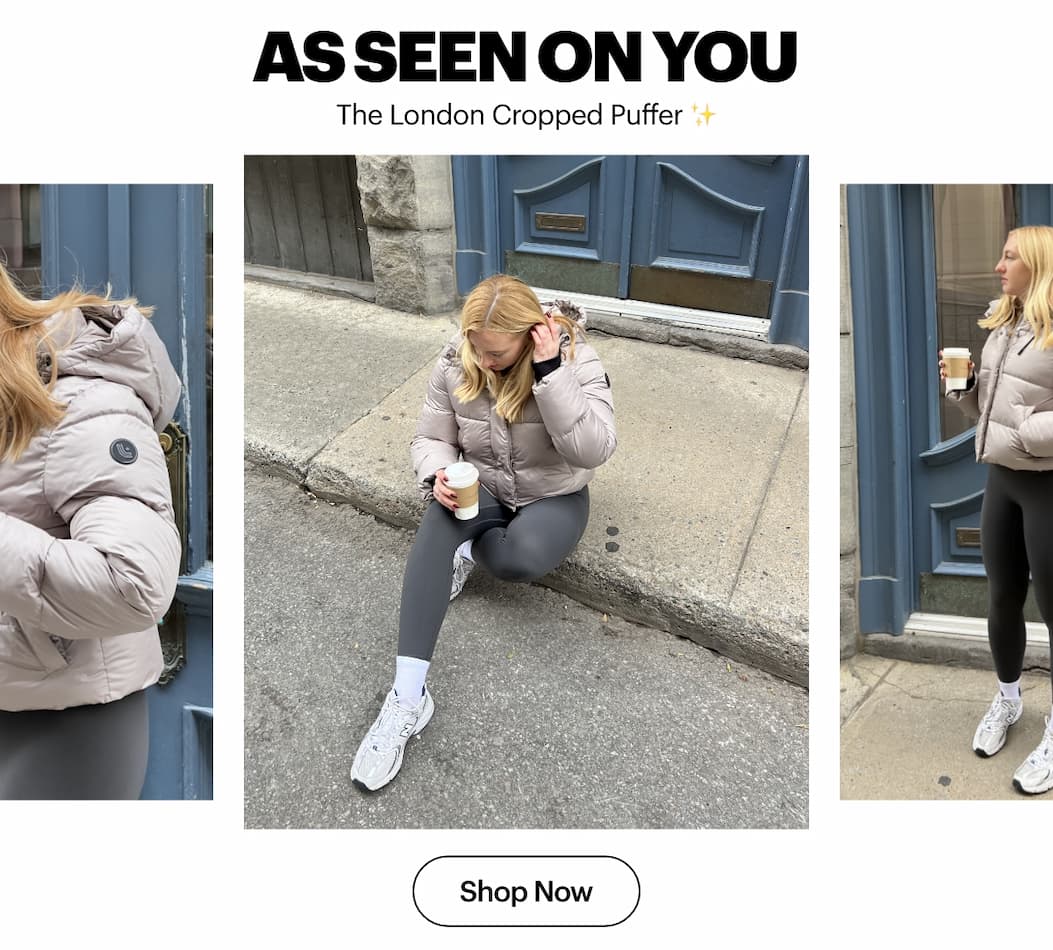 London Cropped Puffer