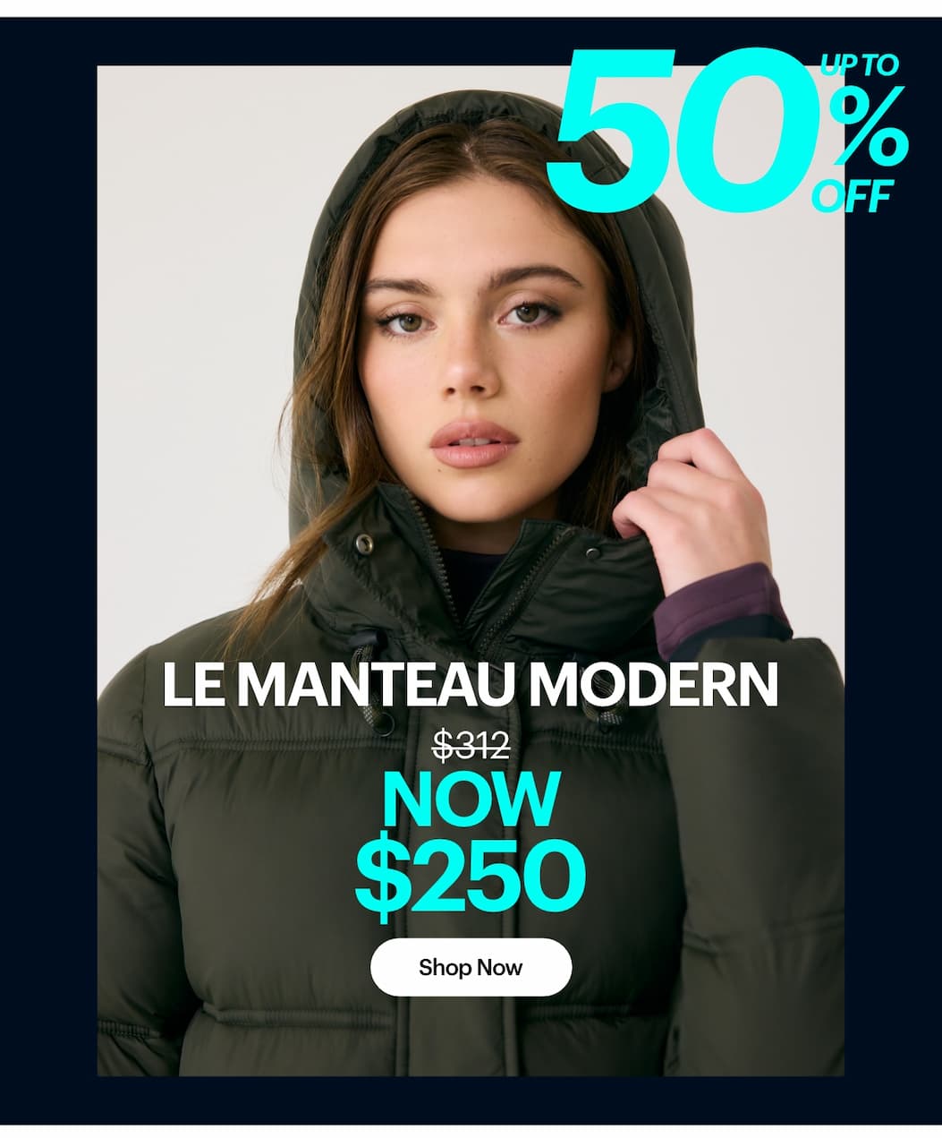 Modern Puffer Synth Down Jacket