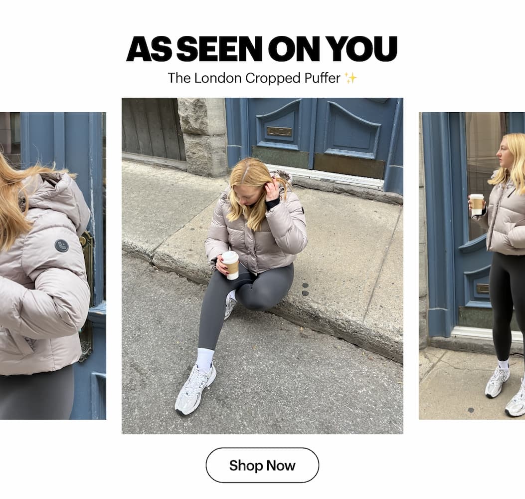London Cropped Puffer