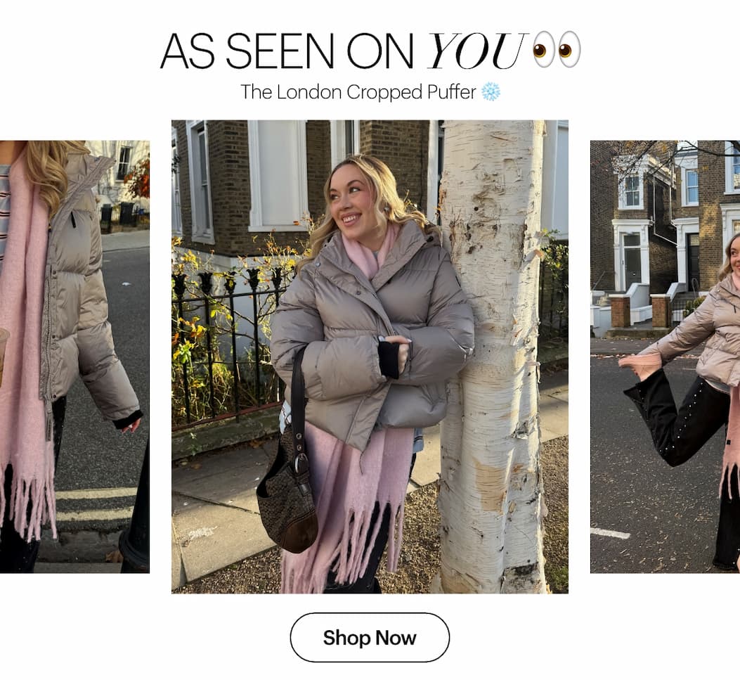 London Cropped Puffer