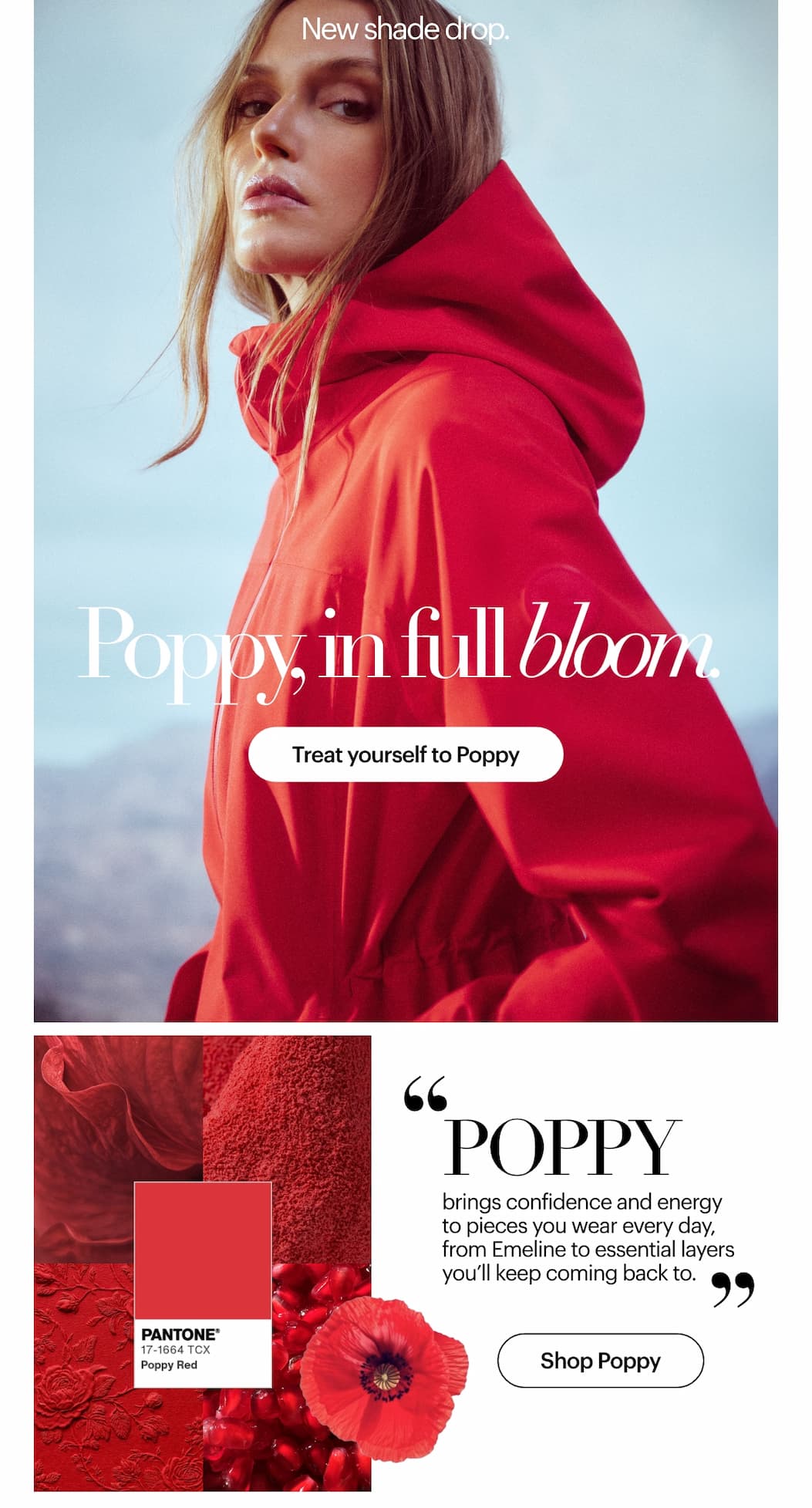 Treat yourself to Poppy