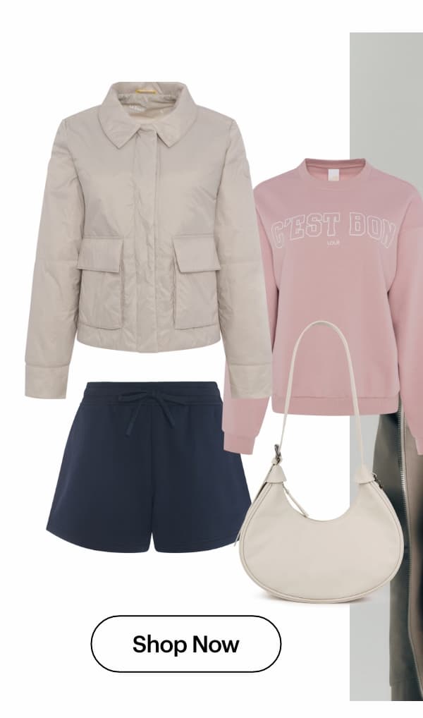 College Crew Neck Pullover