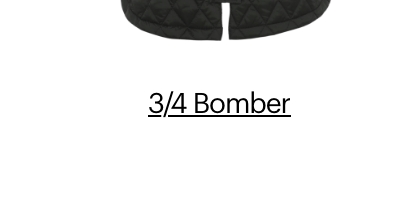3/4 Bomber Insulated Jacket