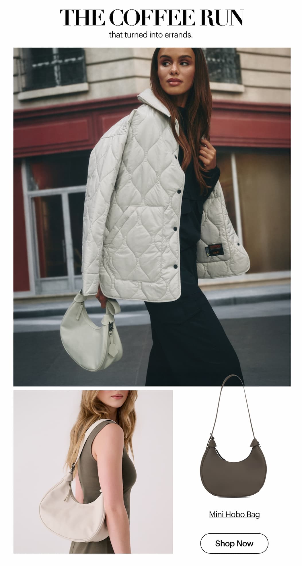 Mini Hobo Bag