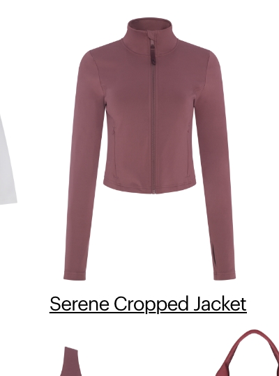Serene Cropped Jacket