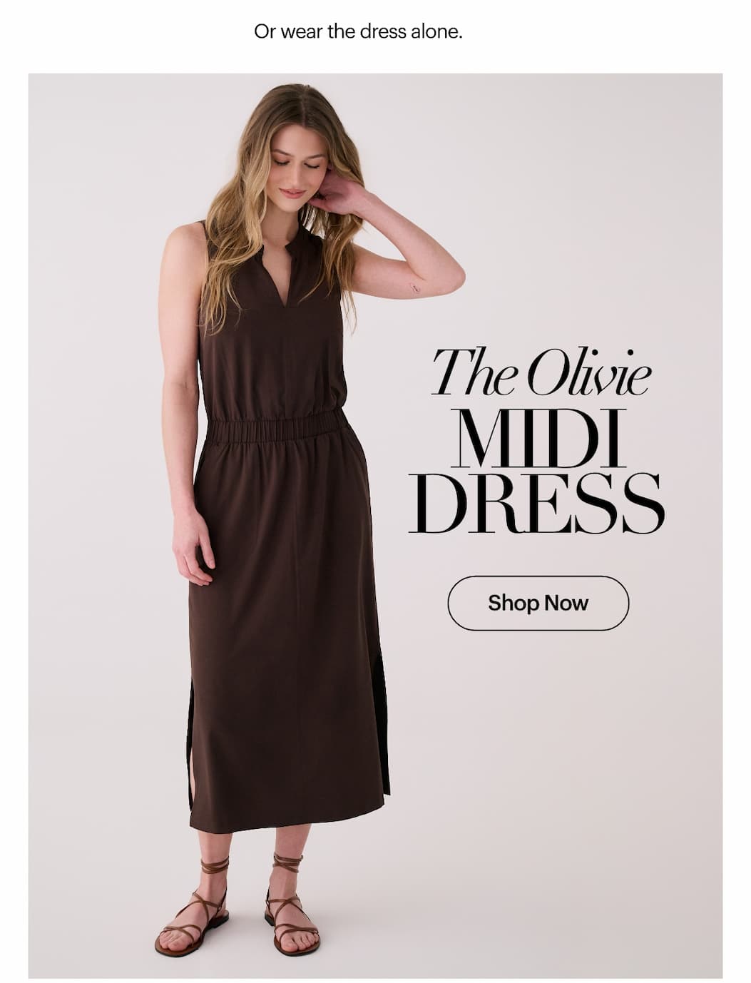 Olivie Midi Dress