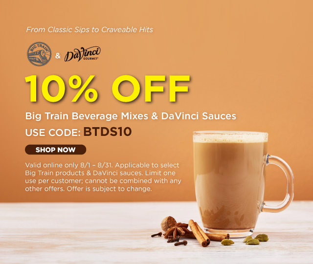 Big Train & DaVinci Sauces