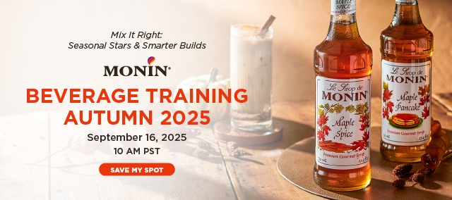 Monin Webinar Invitation