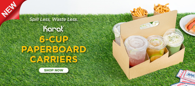 6-Cup Paperboard Carriers