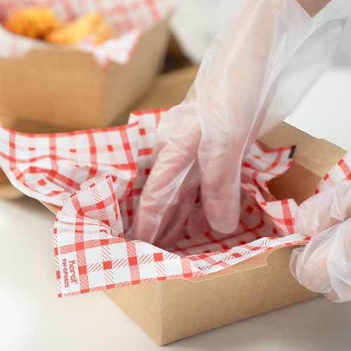 12" x 12" Grease Resistant Deli Wrap