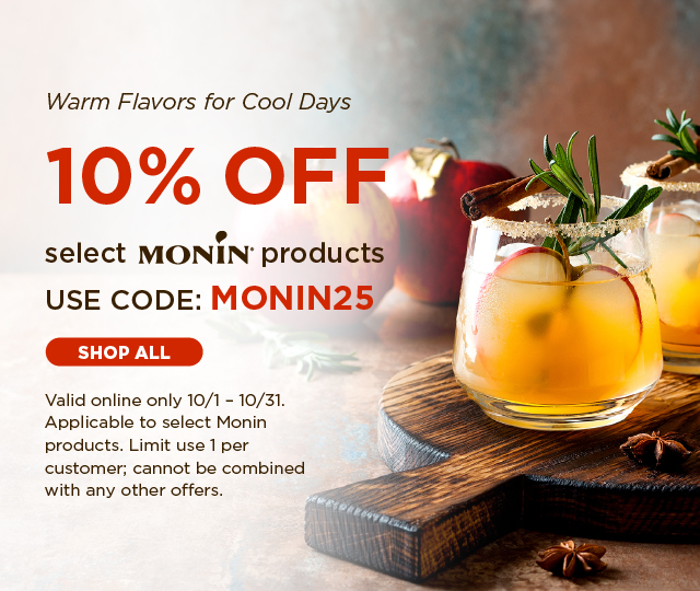 Monin 10% Off