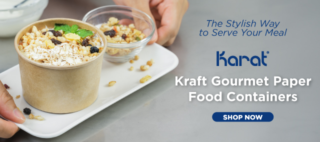Karat Kraft Gourmet Paper Food Containers