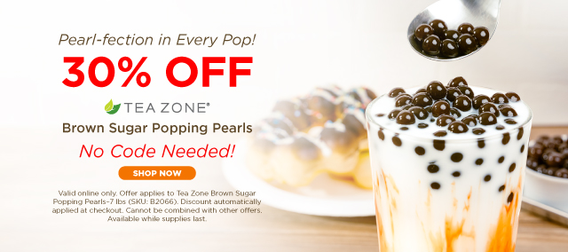 Tea Zone Brown Sugar 30% Off