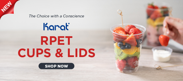 rPET Cups & Lids