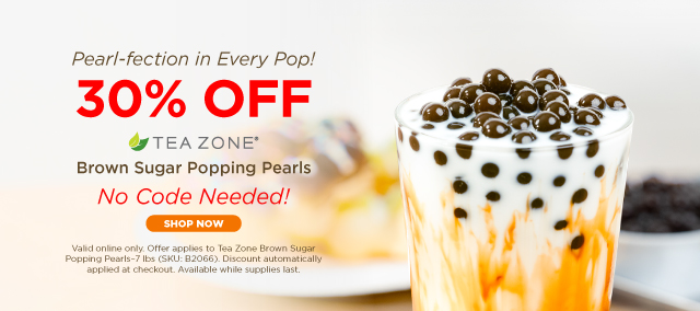 Tea Zone Brown Sugar 30% Off