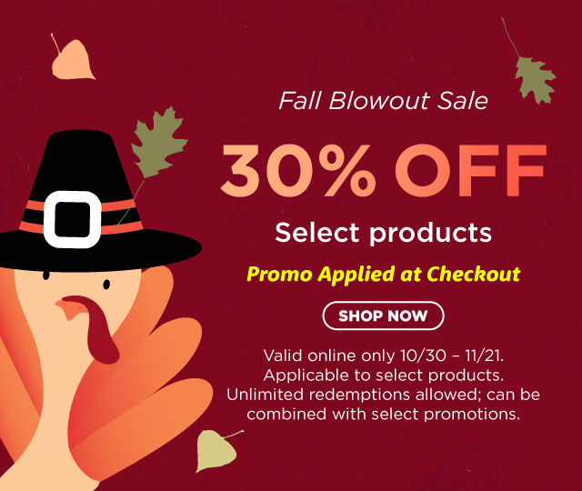 FALL SAVINGS 15%