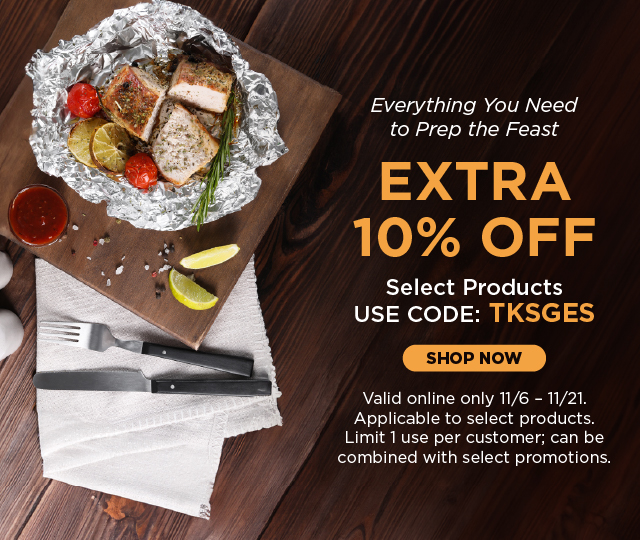 Thanksgiving Extra 10%