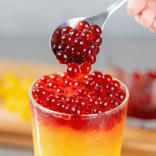 Dragon Fruit Popping Pearls