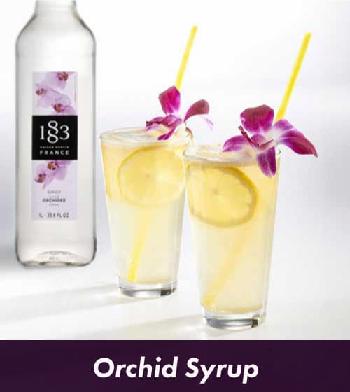 1883 Maison Routin Orchid Syrup