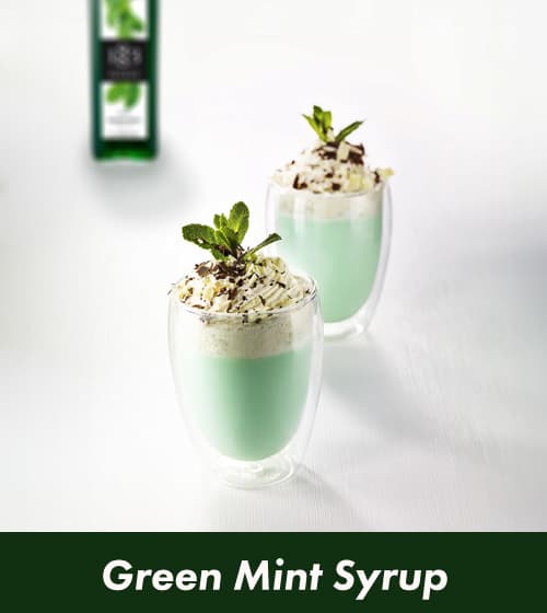 1883 Green Mint Syrup