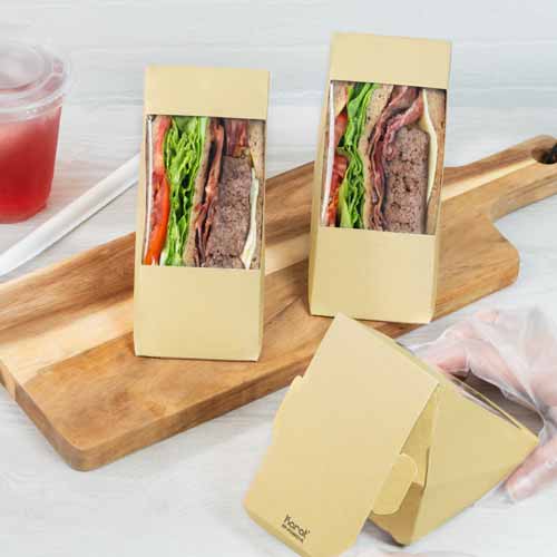 19oz Paper Sandwich Wedge