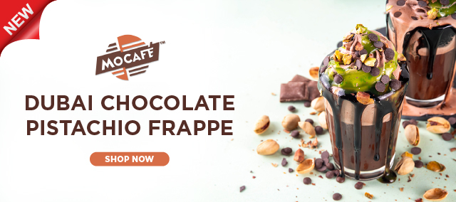 MoCafe Dubai Chocolate Pistachio Frappe