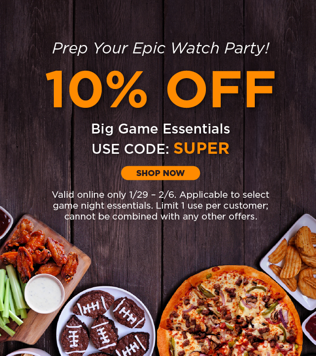 10% Off Game Night Essentials