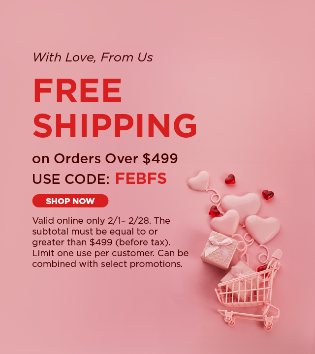 Feburary Free Shipping 
