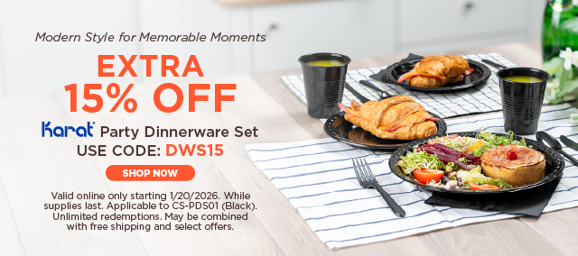 Dinnerware Set 15% Off