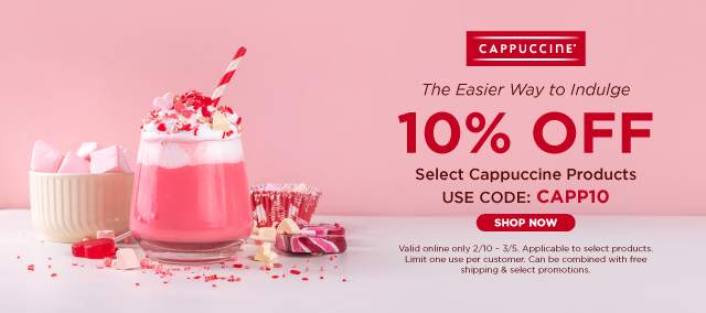 Cappuccine 10% Off