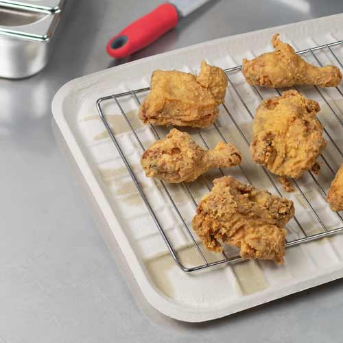 Paper Take-Out Boxes | 2-Compartment