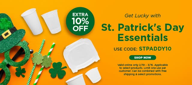 St. Patrick's Day 10% Off