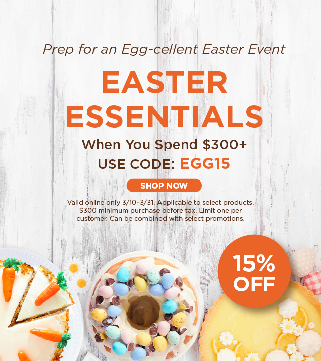 Easter Essentials -15% Off