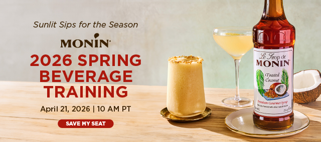 Monin 2026 Spring Beverage Training